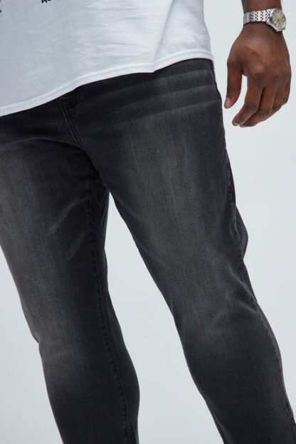 Jeans Slim Fit Estilo Cornell - Negro - Image 7