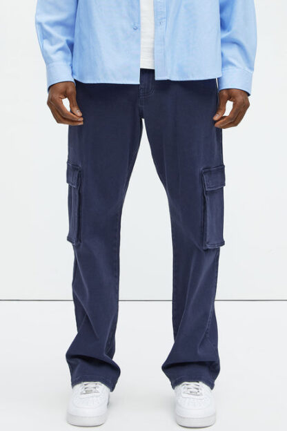Jeans Rectos Estilo Cargo Clásico - Image 30