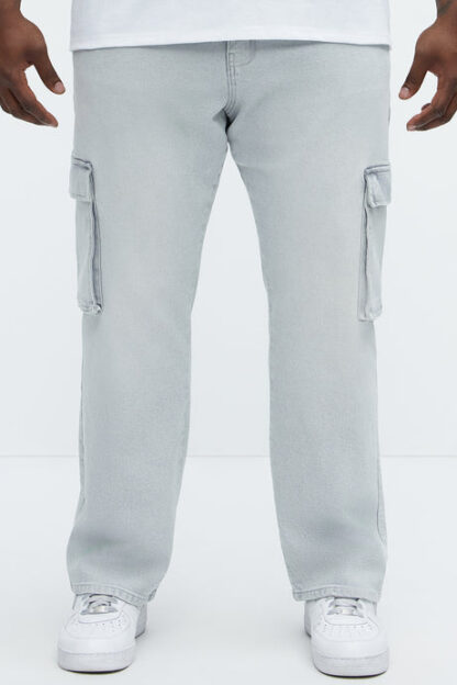 Jeans Rectos Estilo Cargo Clásico - Image 25