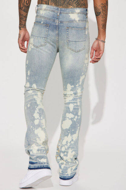 Jeans Skinny con Bordado y Campana - Image 13