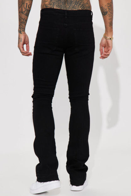 Jeans Skinny con Bordado y Campana - Image 6