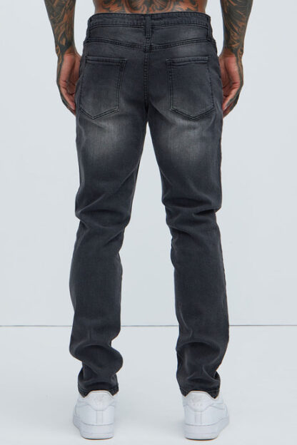 Jeans Slim Fit Estilo Cornell - Negro - Image 4