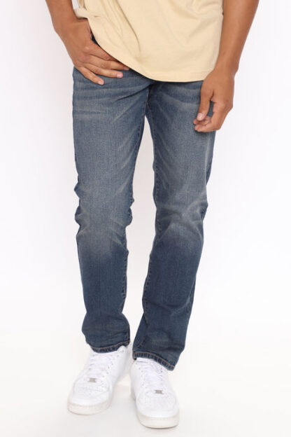 Jeans Slim Fit Estilo Cornell - Negro - Image 85