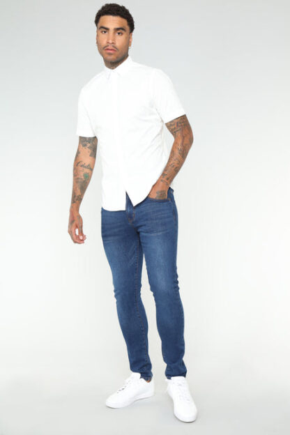 Jeans Slim Fit Estilo Cornell - Negro - Image 33